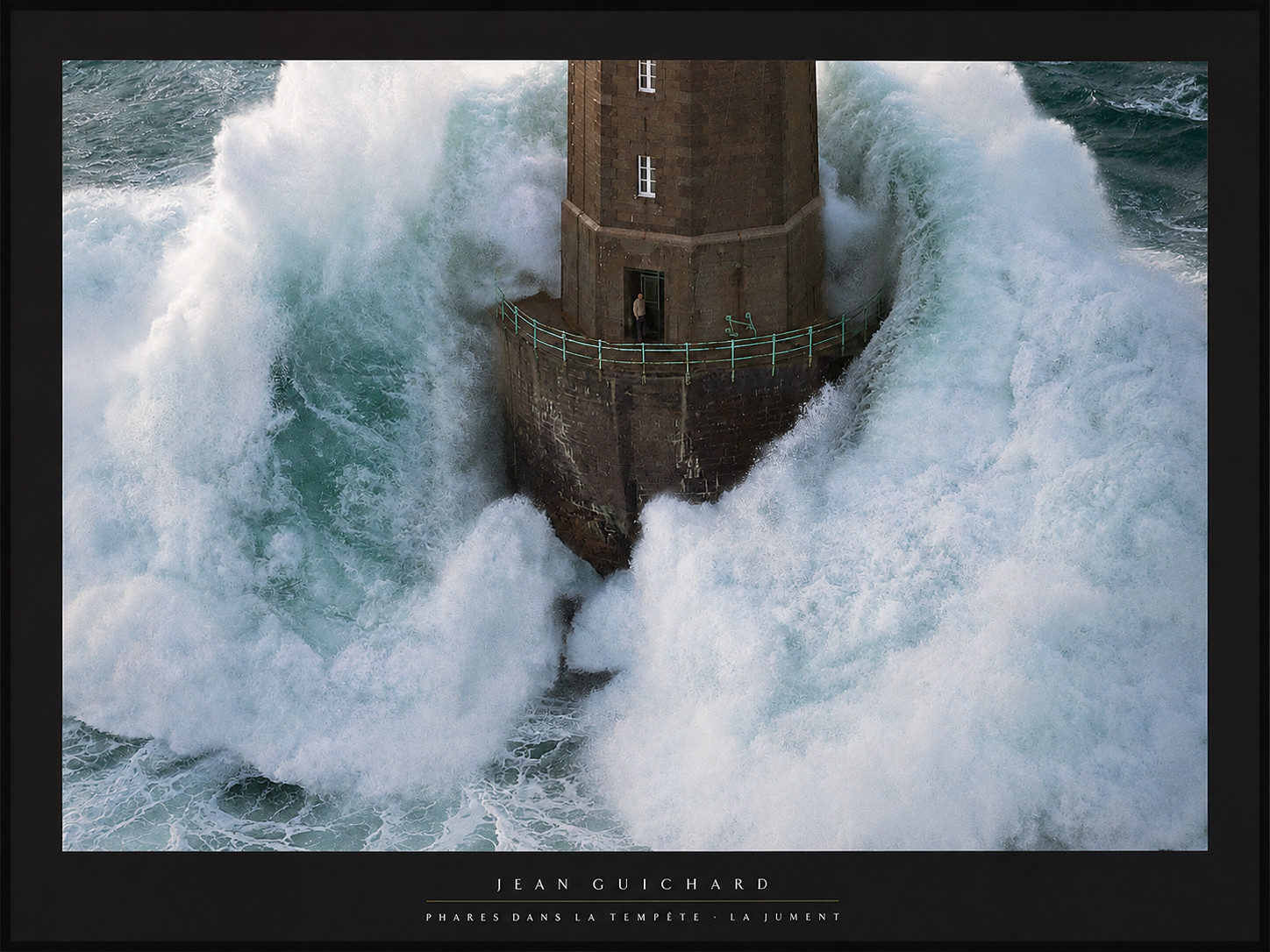 Framed lighthouse print known at T2T as My Life in Chaos